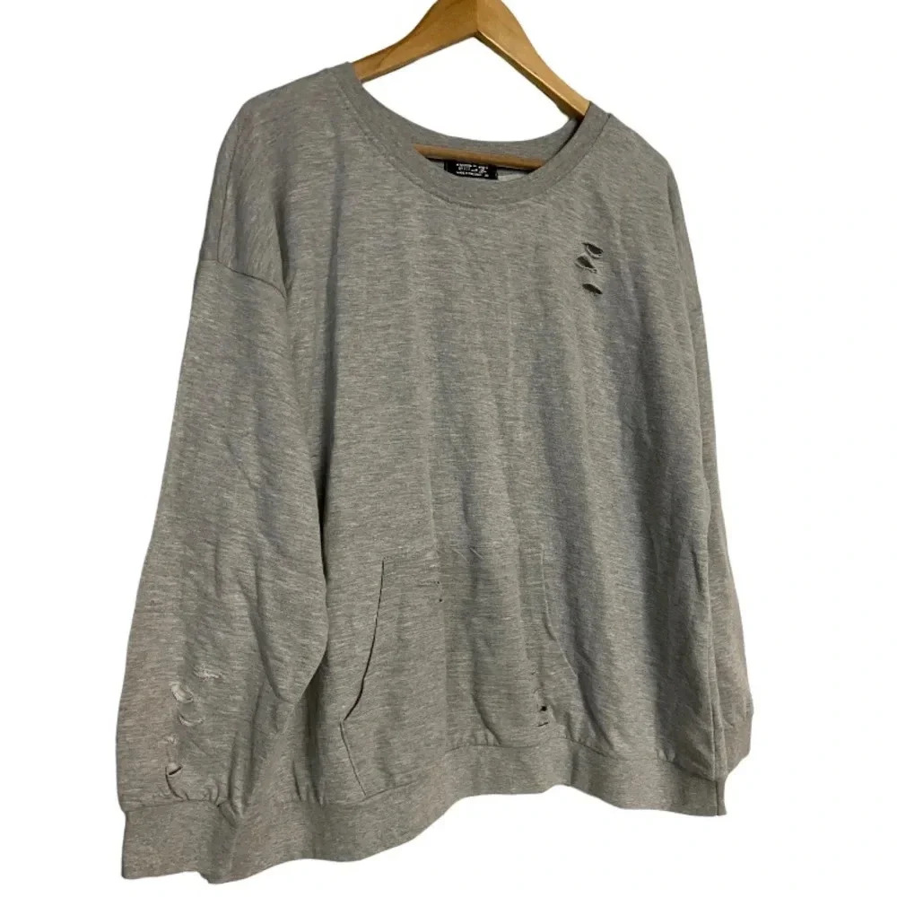 New Jolie & Joy Distressed Pullover
